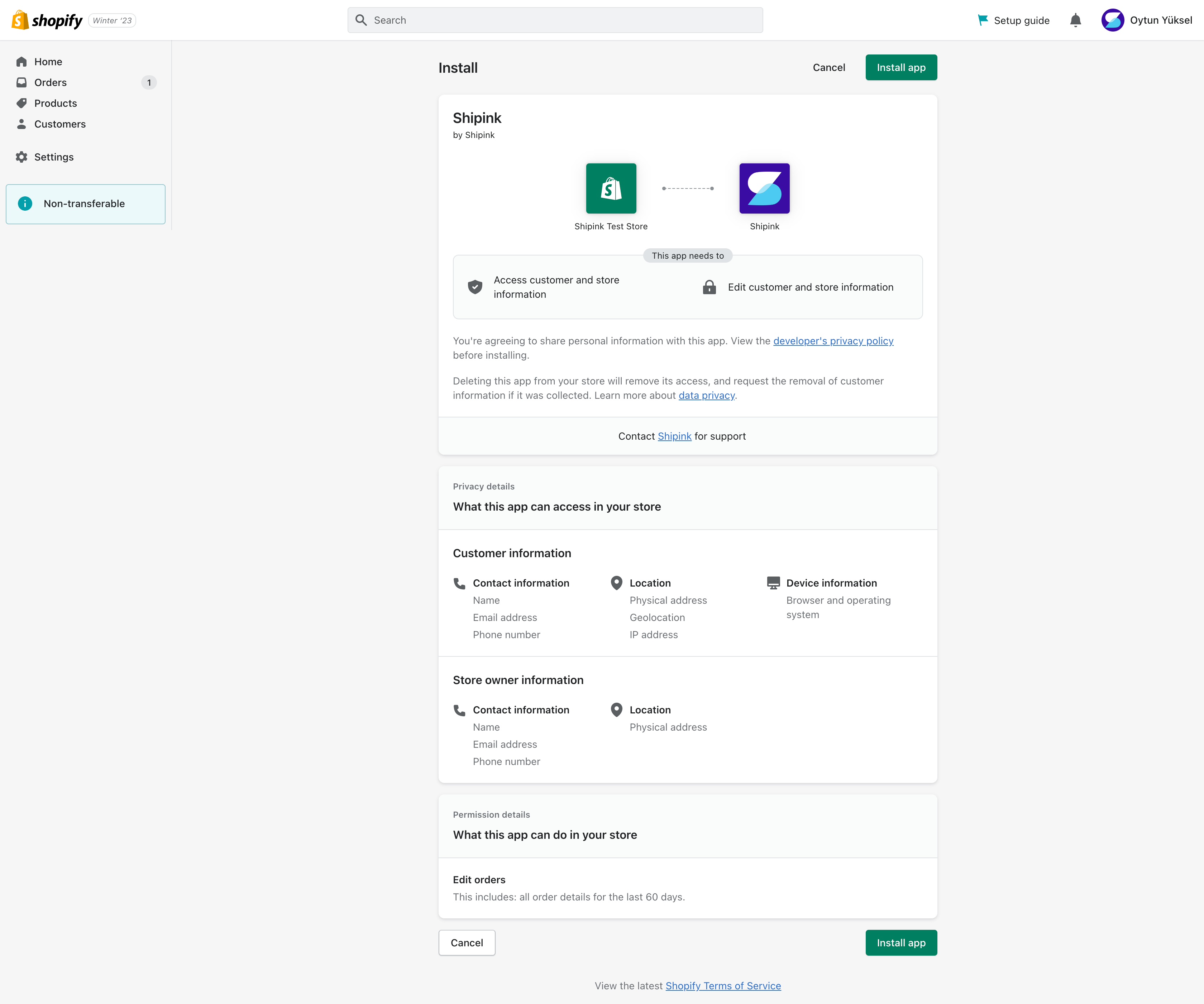 Add Shipink Plugin